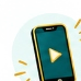 Smartphone-First Friendly mobile filmmaking emblem