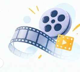 3D Cinema Film Reel Prop